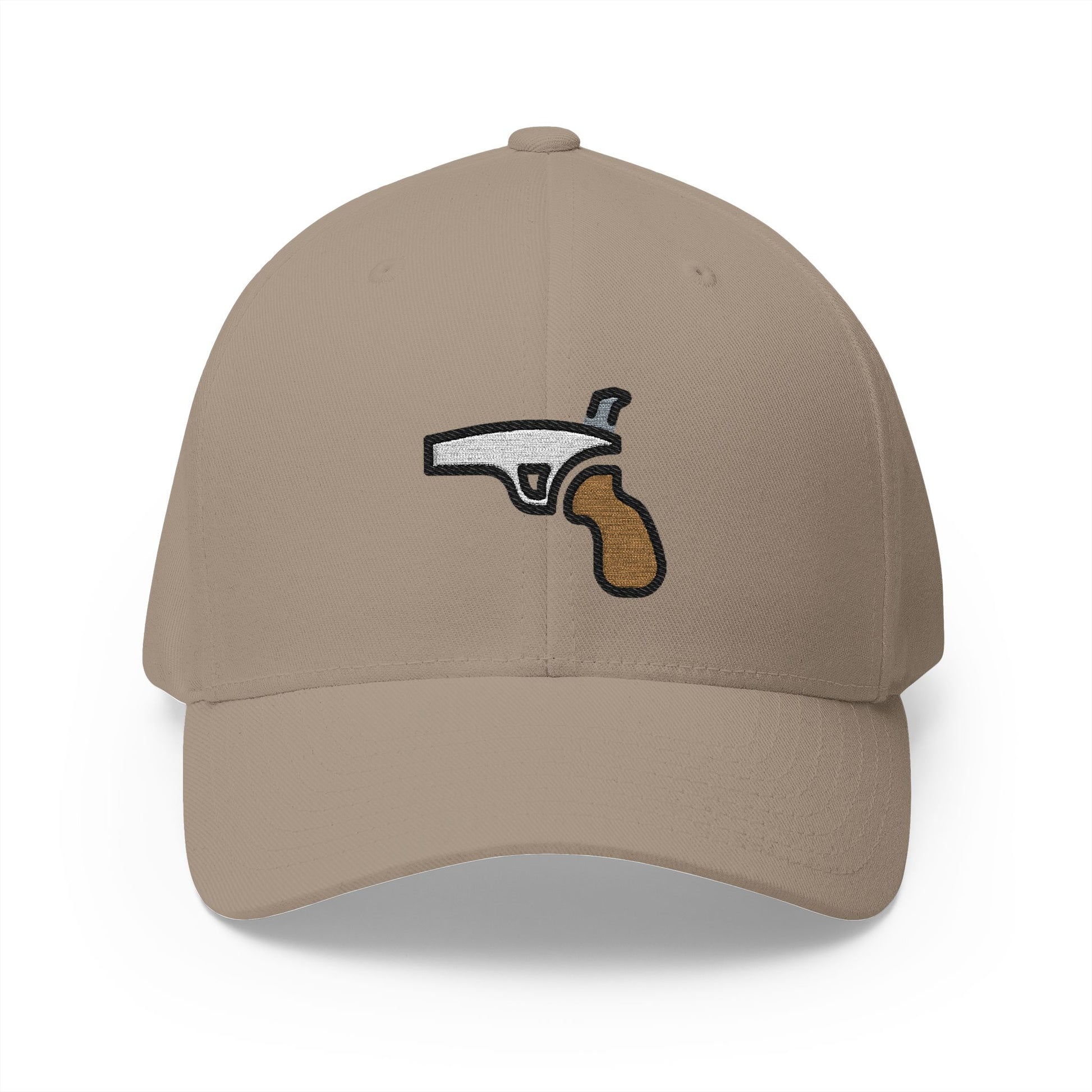 Water Pistol Emoji Khaki Cap – Premium by Capmoji