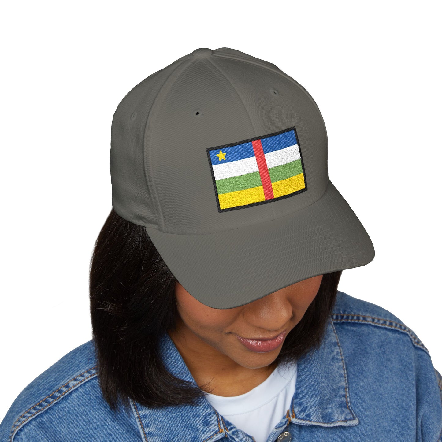 Flag: Central African Republic Emoji Cap – Premium by Capmoji