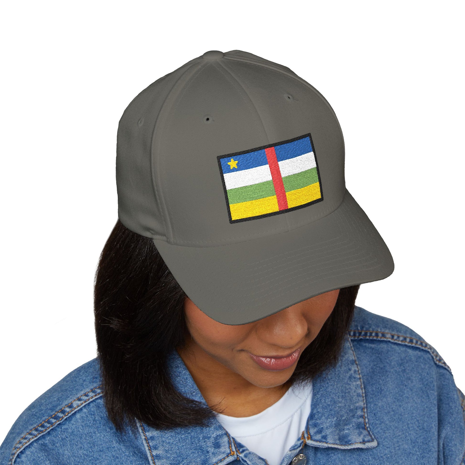 Flag: Central African Republic Emoji Cap – Premium by Capmoji