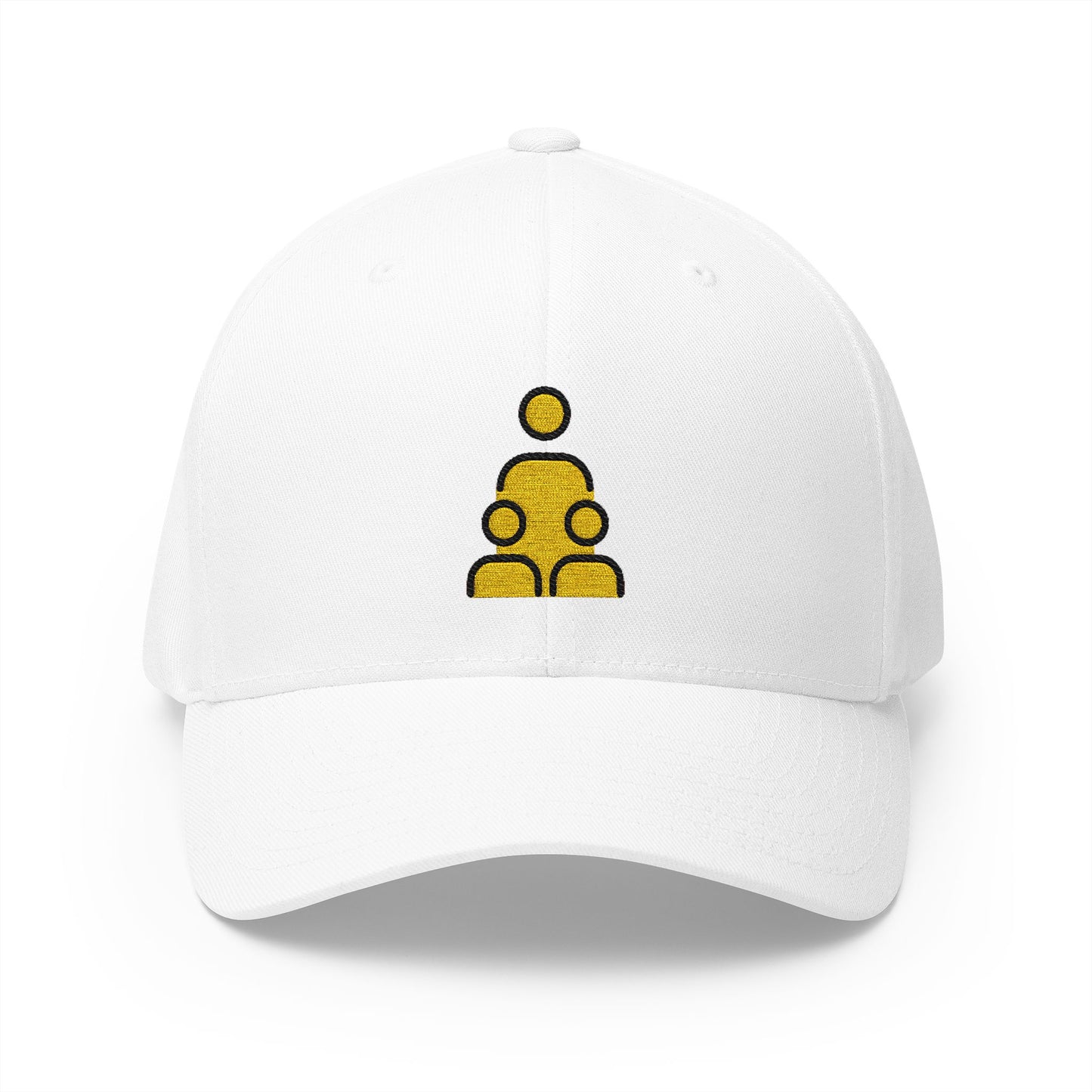 Family: Adult, Child, Child Emoji White Cap – Premium by Capmoji