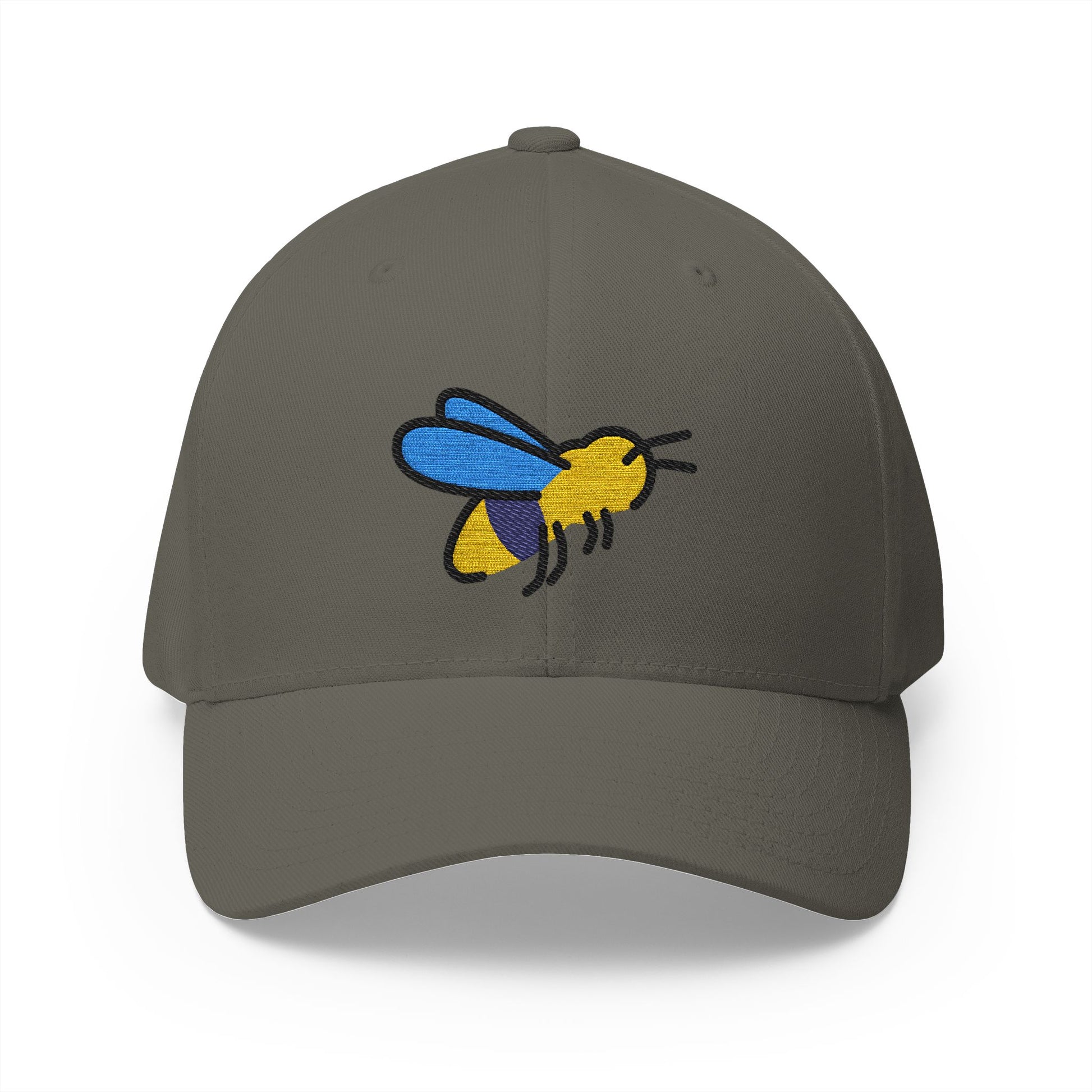 Honeybee Emoji Olive Cap – Premium by Capmoji