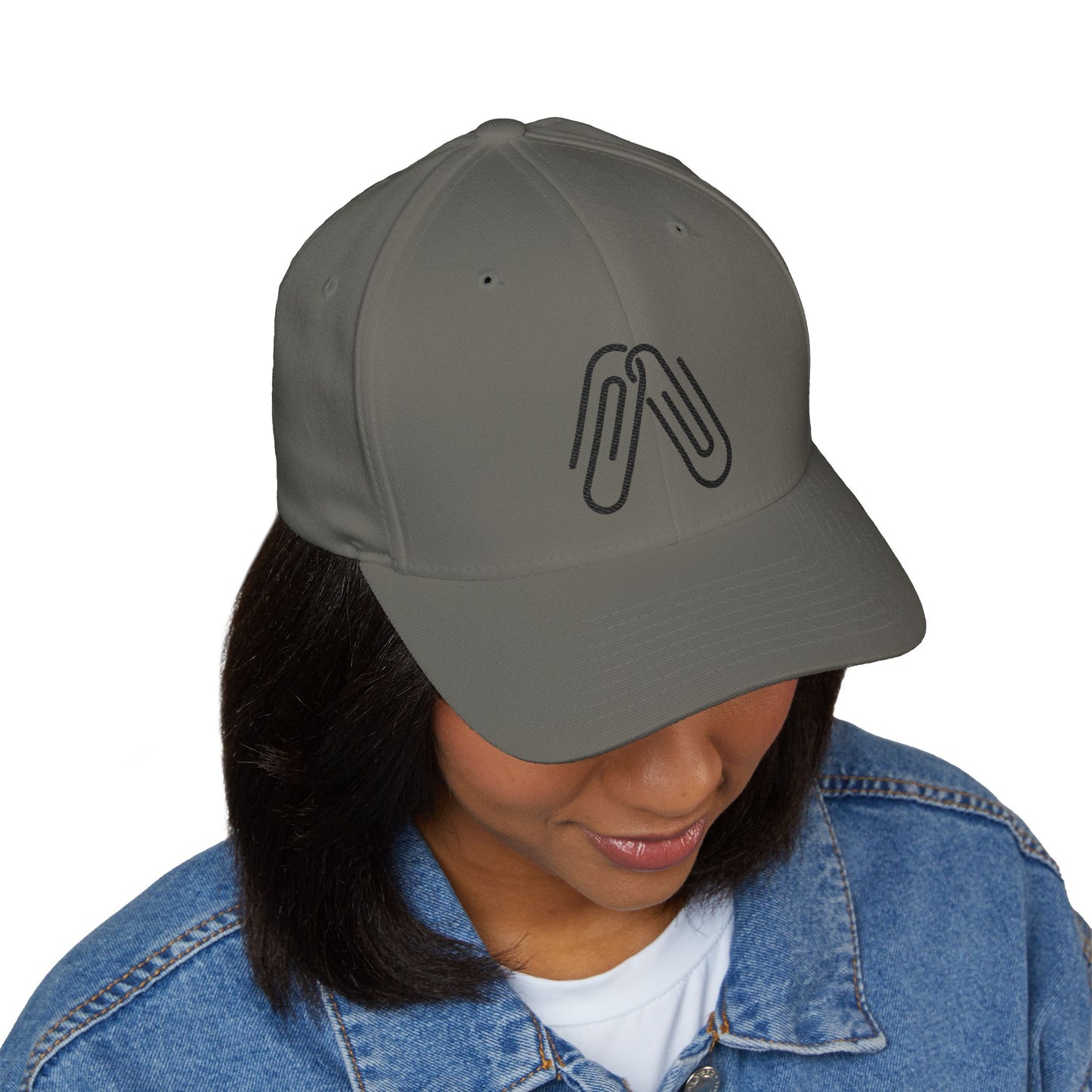 Linked Paperclips Emoji Cap – Premium by Capmoji