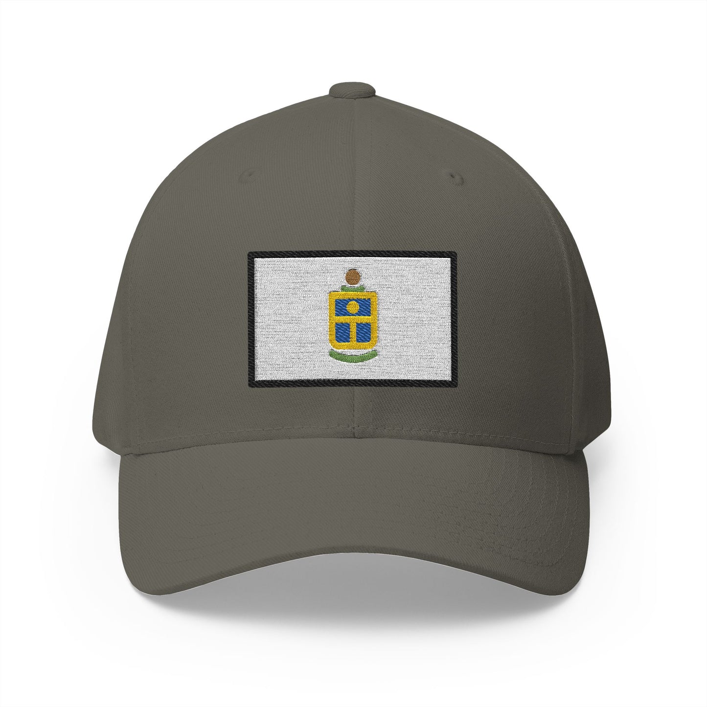 Queretaro Flag Emoji Olive Cap – Premium by Capmoji