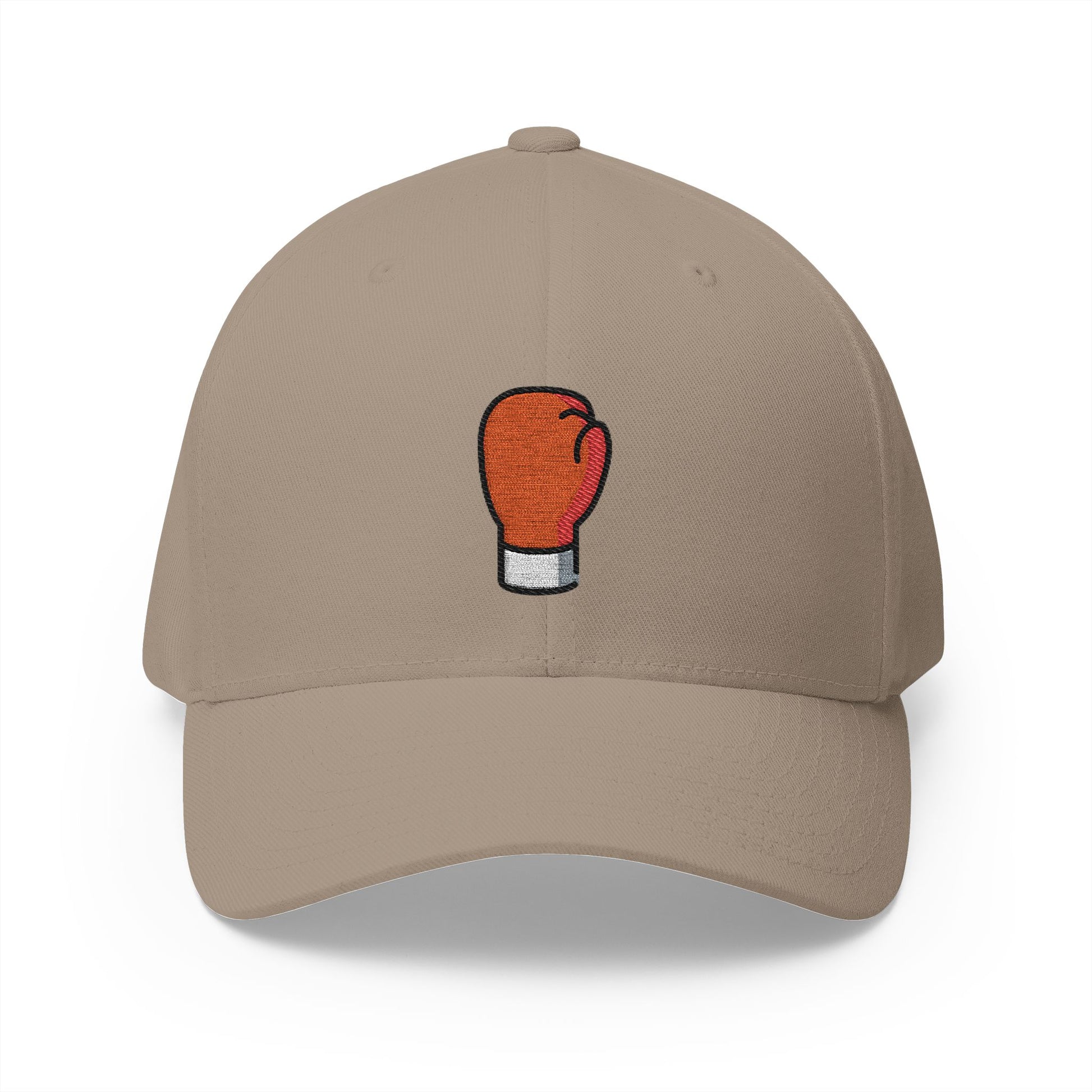 Boxing Glove Emoji Khaki Cap – Premium by Capmoji