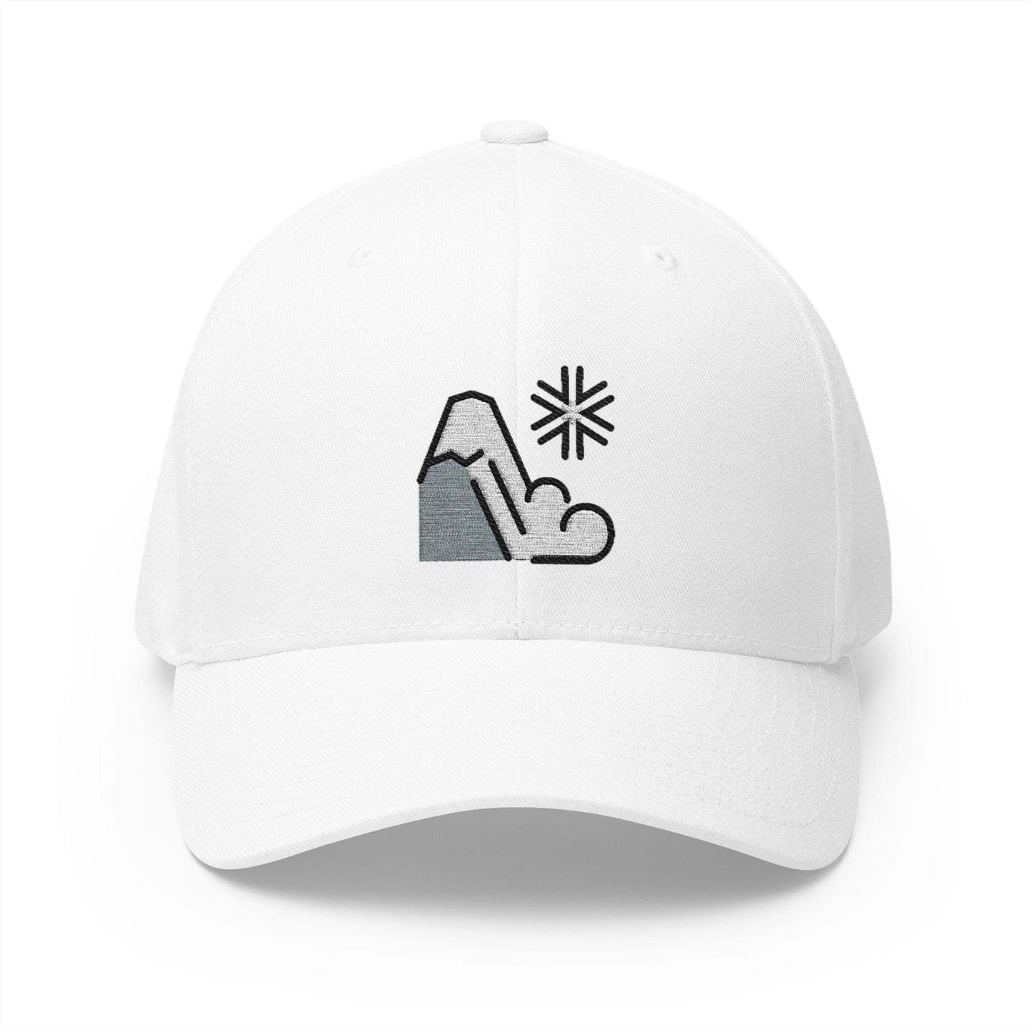 Avalanche Emoji White Cap – Premium by Capmoji