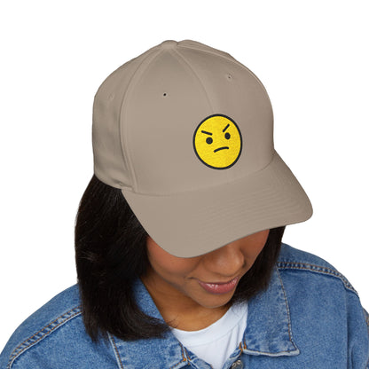 Angry Face Emoji Cap – Premium by Capmoji