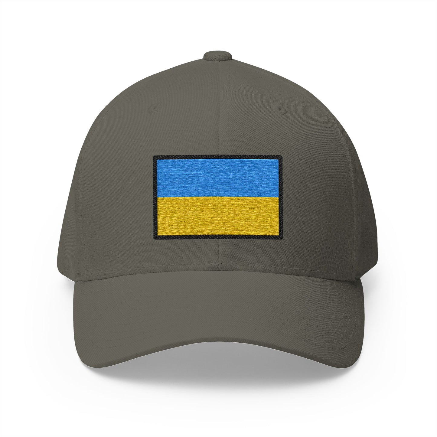 Flag: Ukraine Emoji Olive Cap – Premium by Capmoji