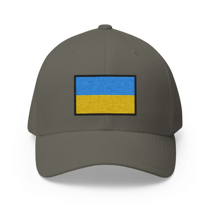 Flag: Ukraine Emoji Olive Cap – Premium by Capmoji