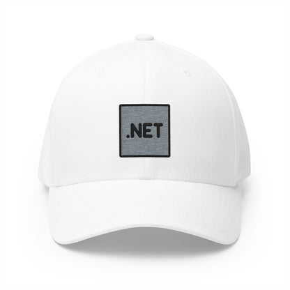 Dotnet Emoji White Cap – Premium by Capmoji