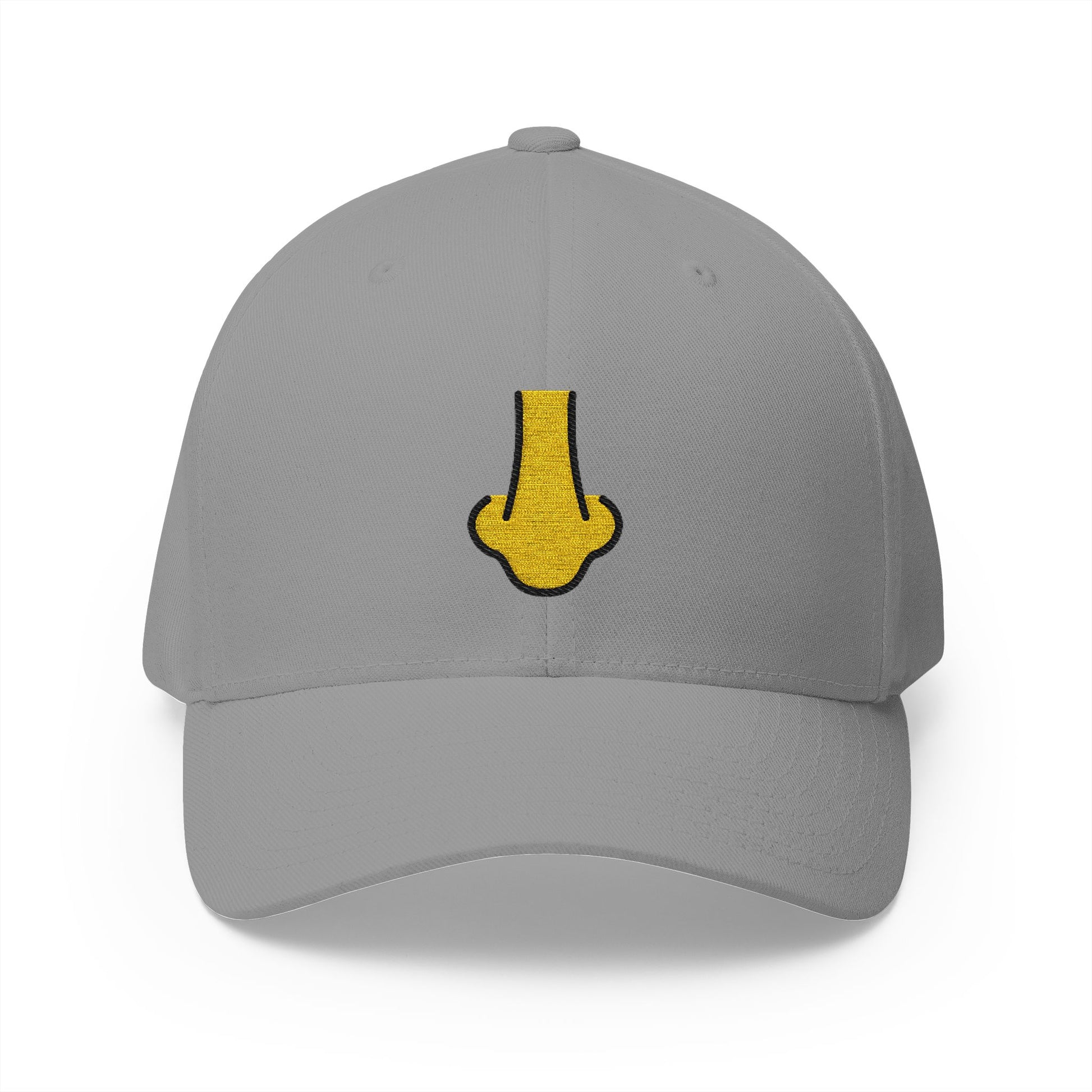 Nose Emoji Grey Cap – Premium by Capmoji