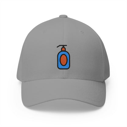 Lotion Bottle Emoji Grey Cap – Premium by Capmoji