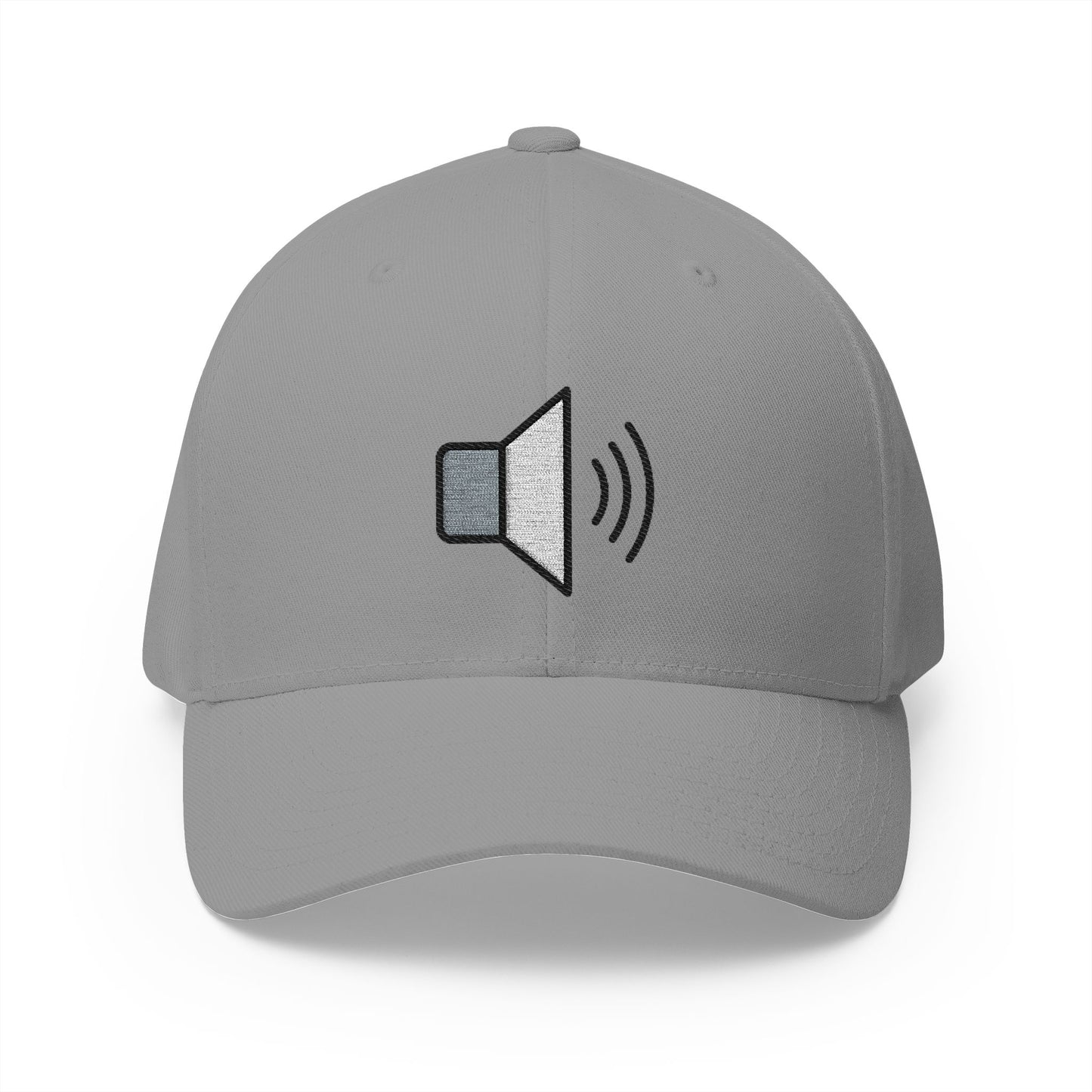 Speaker High Volume Emoji Grey Cap – Premium by Capmoji
