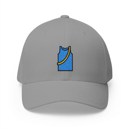 Running Shirt Emoji Grey Cap – Premium by Capmoji