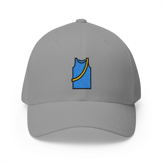 Running Shirt Emoji Grey Cap – Premium by Capmoji