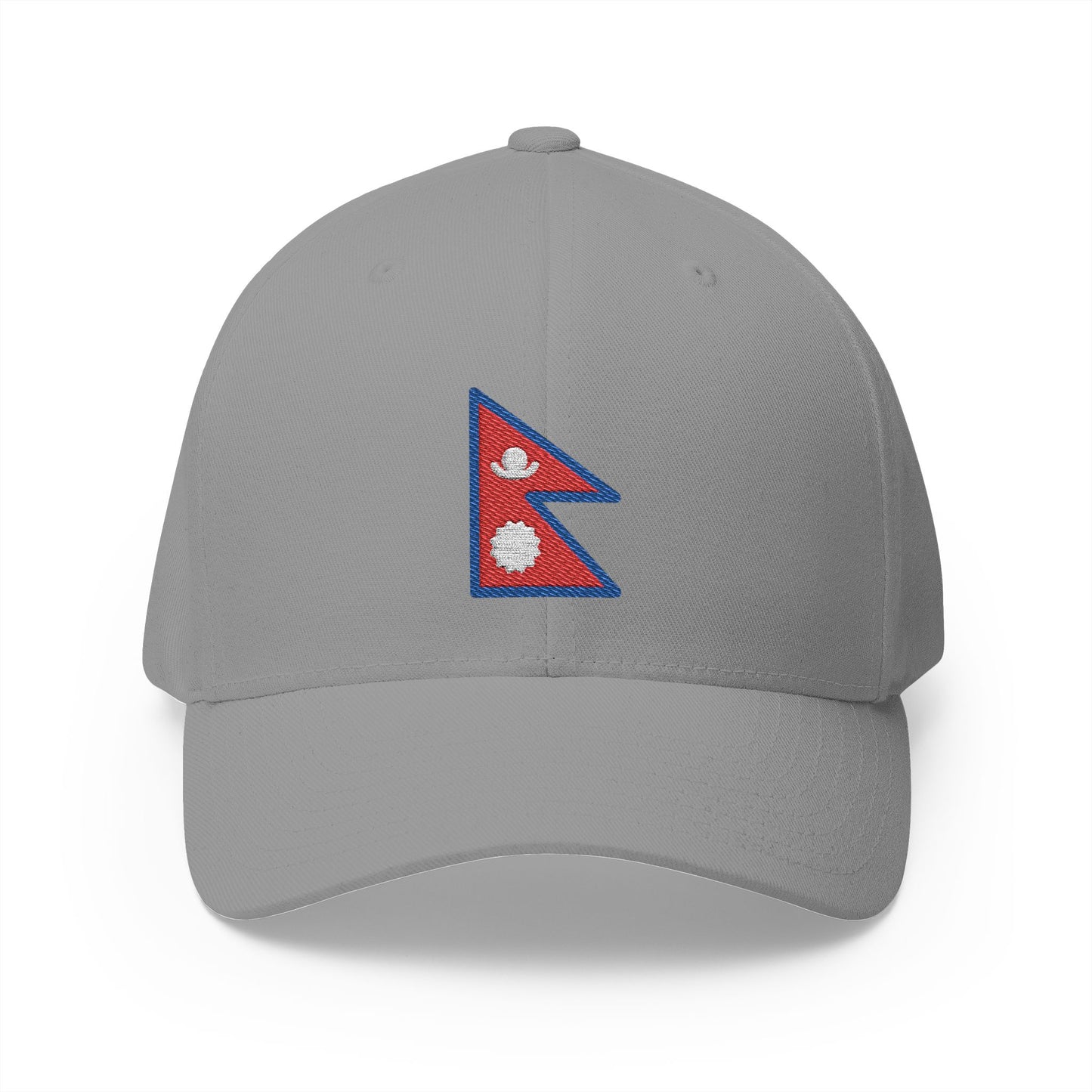 Flag: Nepal Emoji Grey Cap – Premium by Capmoji