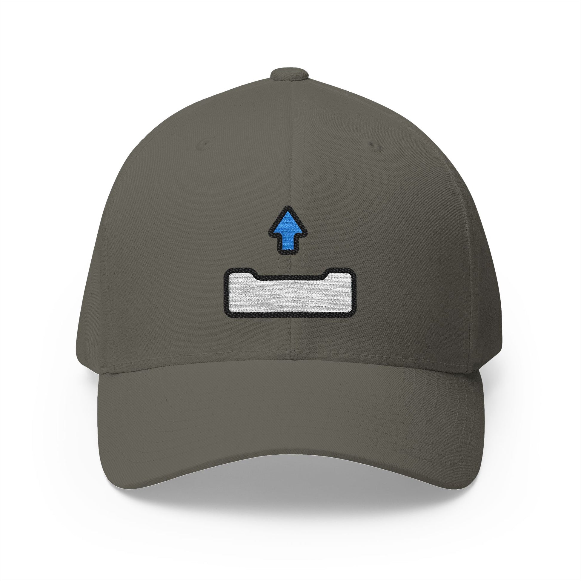 Outbox Tray Emoji Olive Cap – Premium by Capmoji