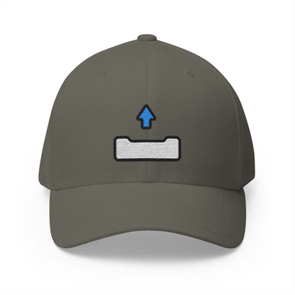 Outbox Tray Emoji Olive Cap – Premium by Capmoji