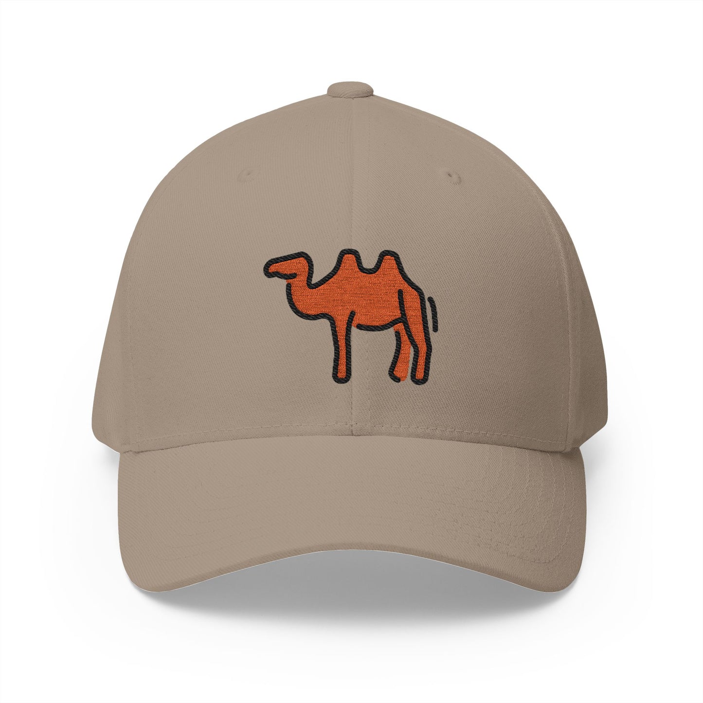Two-Hump Camel Emoji Khaki Cap – Premium by Capmoji