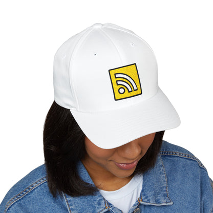 Web Syndication Emoji Cap – Premium by Capmoji