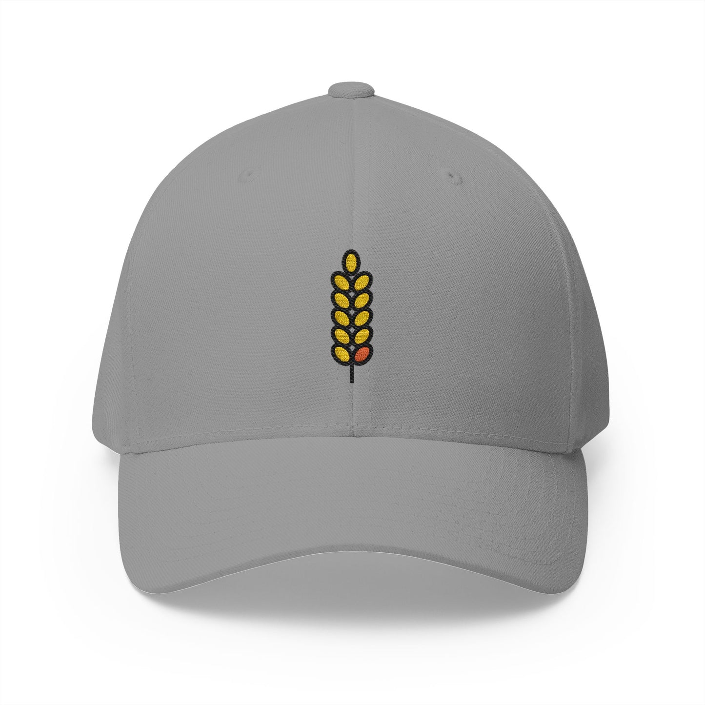 Sheaf Of Rice Emoji Grey Cap – Premium by Capmoji