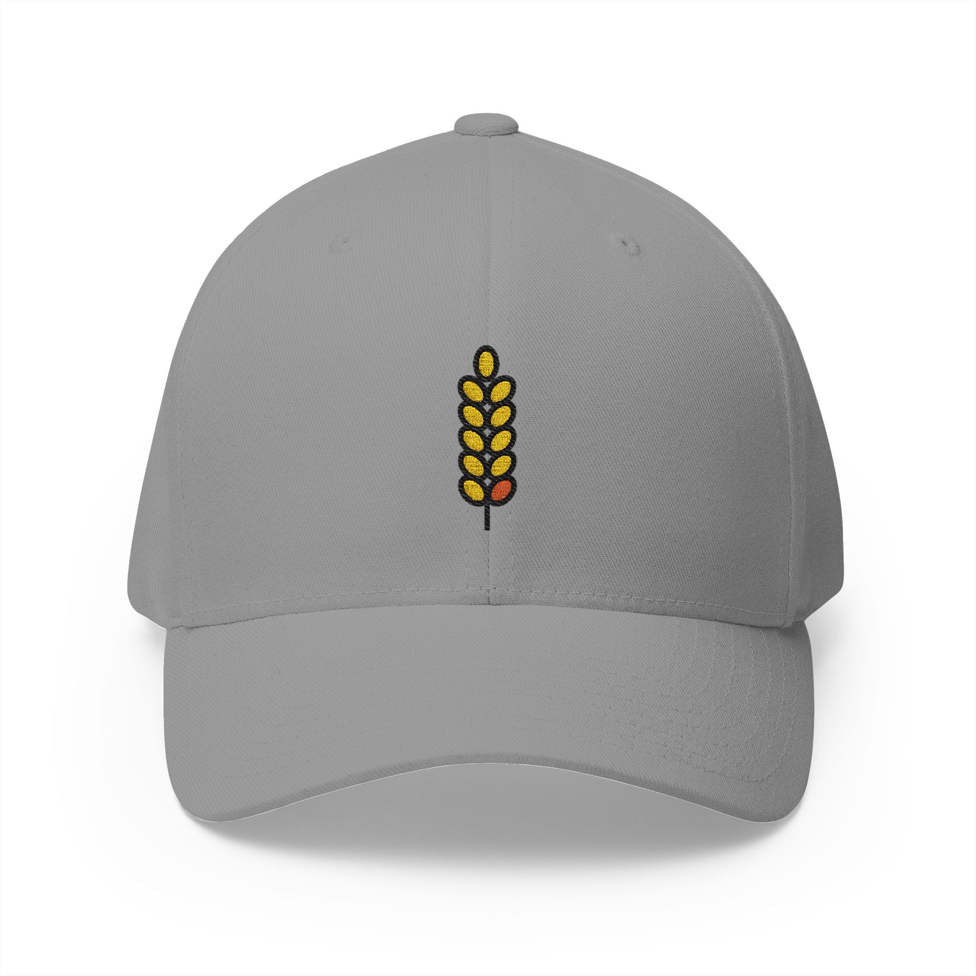 Sheaf Of Rice Emoji Grey Cap – Premium by Capmoji