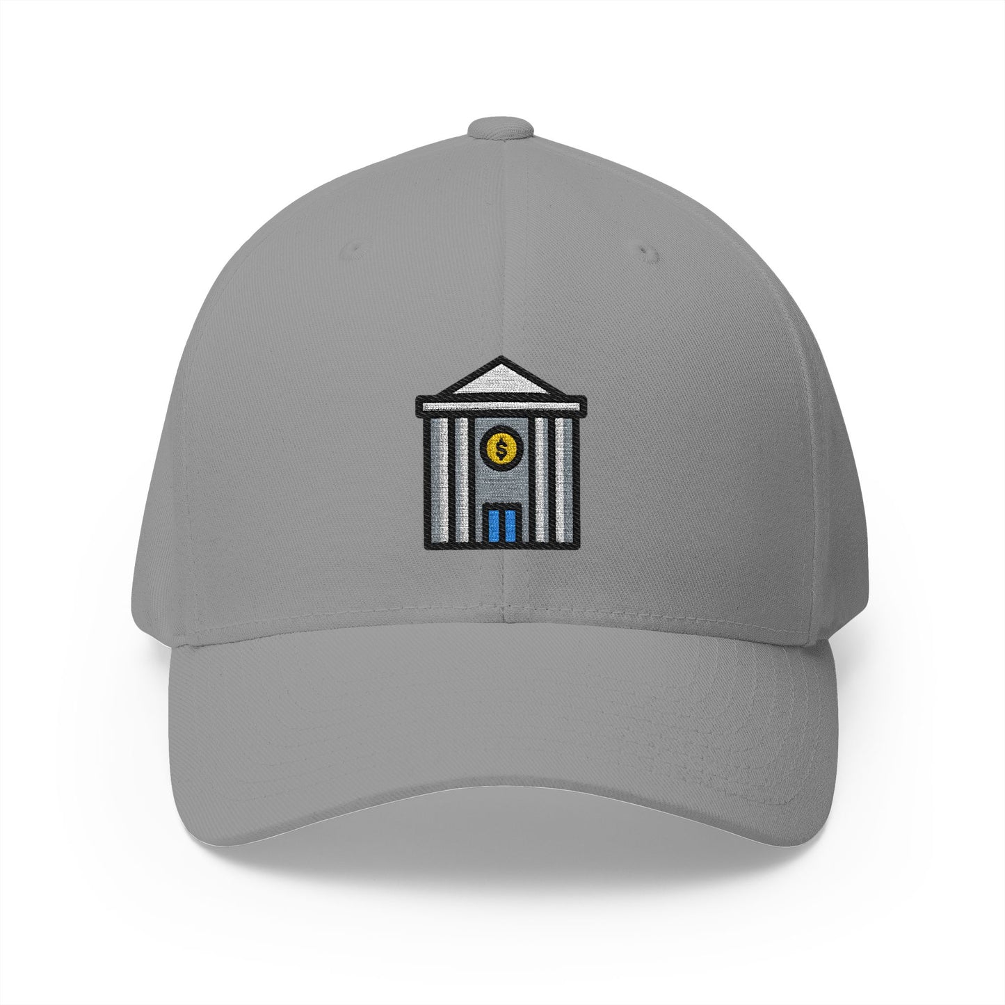 Bank Emoji Grey Cap – Premium by Capmoji