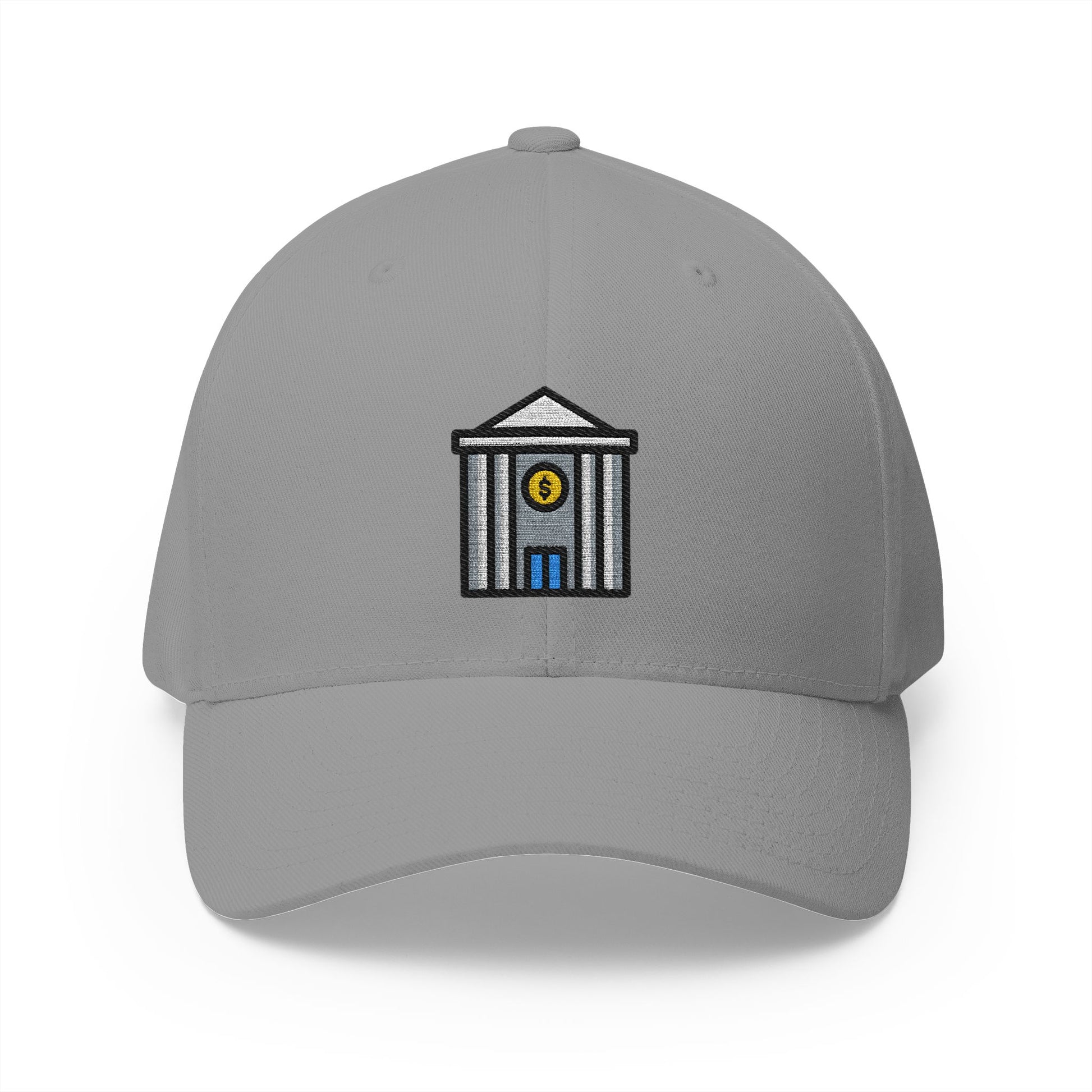 Bank Emoji Grey Cap – Premium by Capmoji