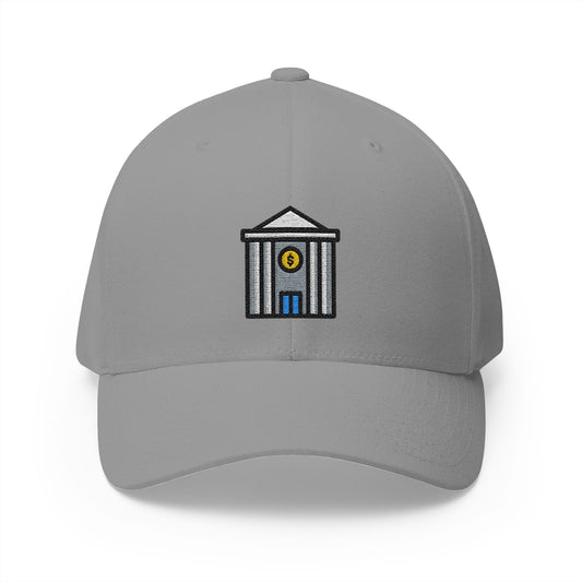 Bank Emoji Grey Cap – Premium by Capmoji