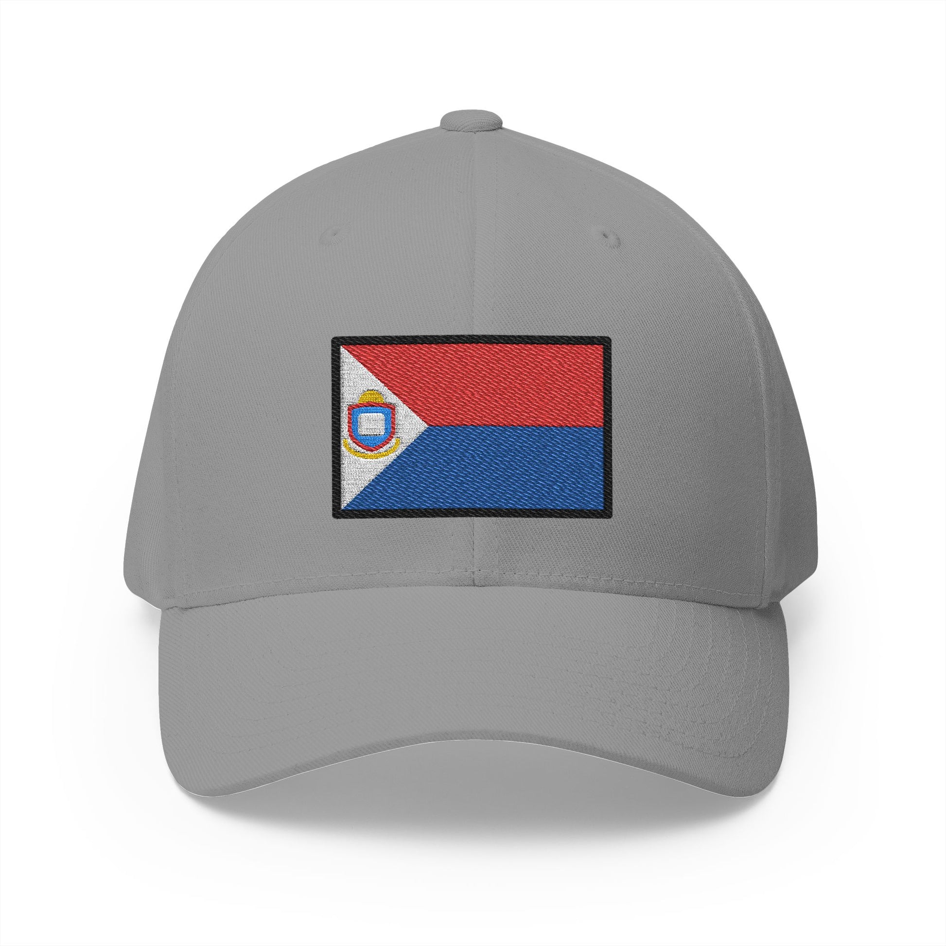 Flag: Sint Maarten Emoji Grey Cap – Premium by Capmoji
