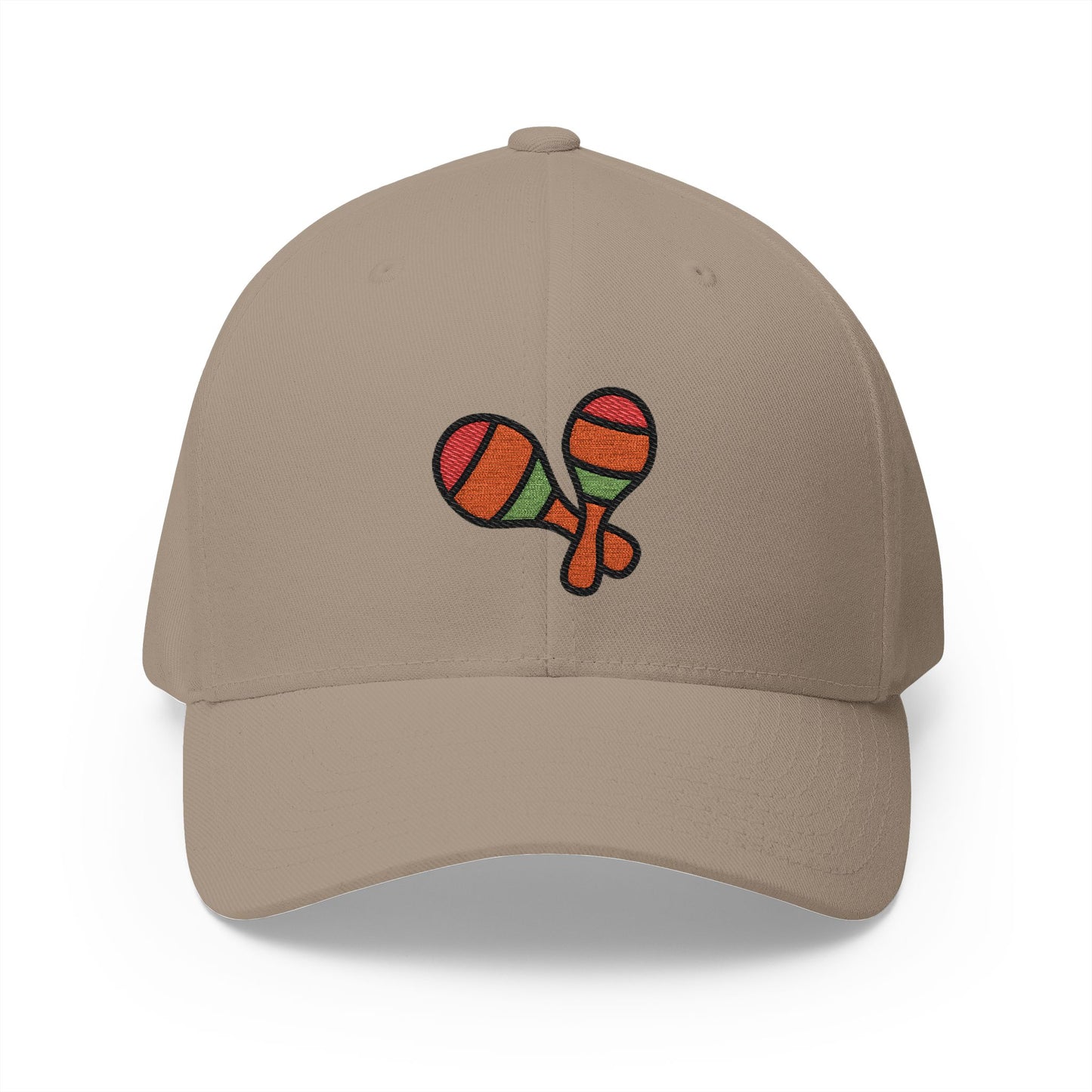 Maracas Emoji Khaki Cap – Premium by Capmoji