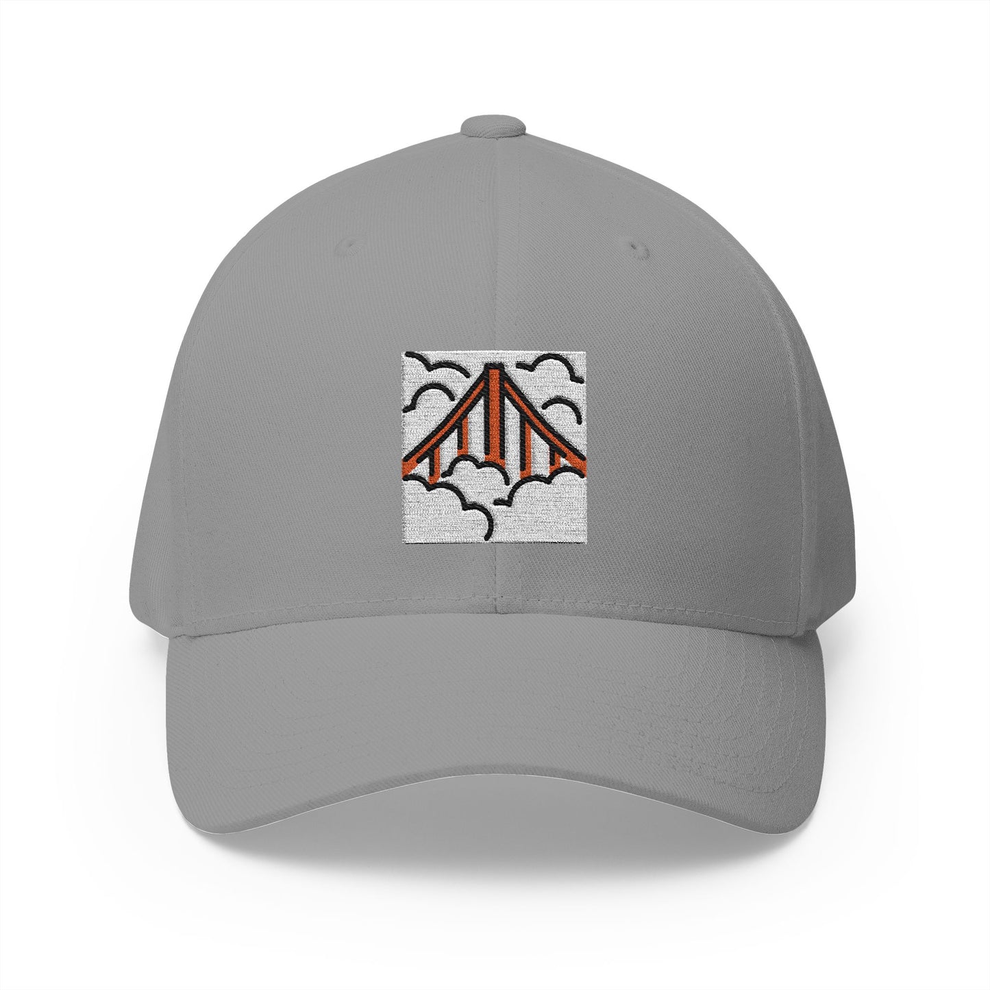 Foggy Emoji Grey Cap – Premium by Capmoji