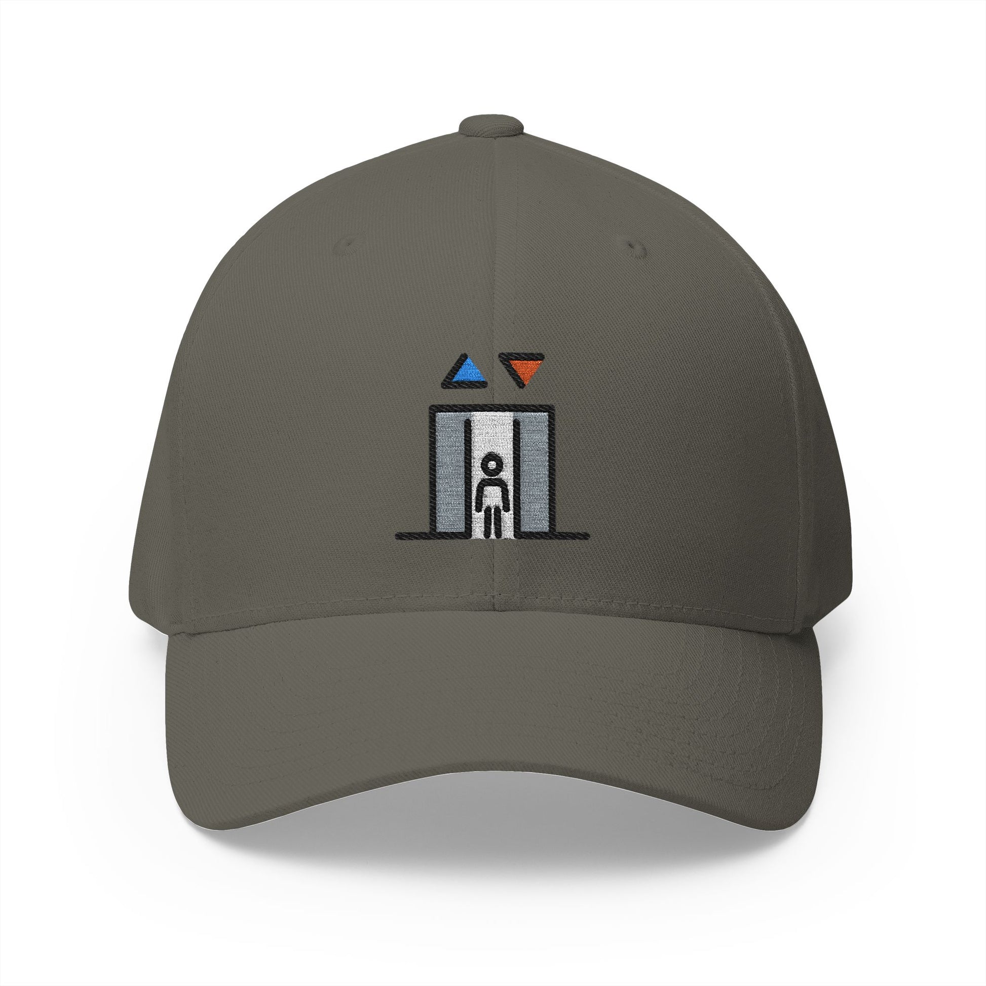 Elevator Emoji Olive Cap – Premium by Capmoji