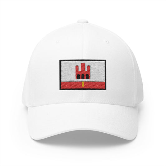 Flag: Gibraltar Emoji White Cap – Premium by Capmoji