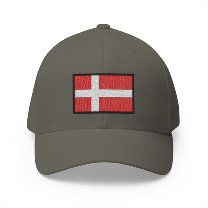 Flag: Denmark Emoji Olive Cap – Premium by Capmoji