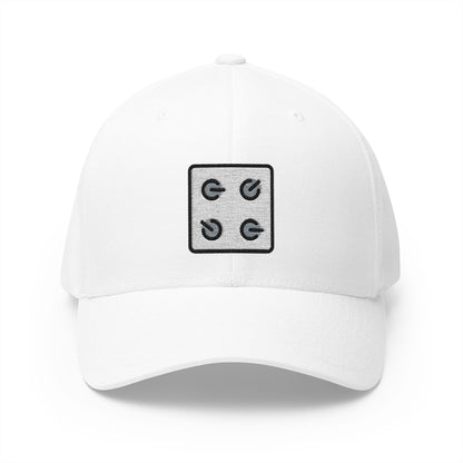 Control Knobs Emoji White Cap – Premium by Capmoji