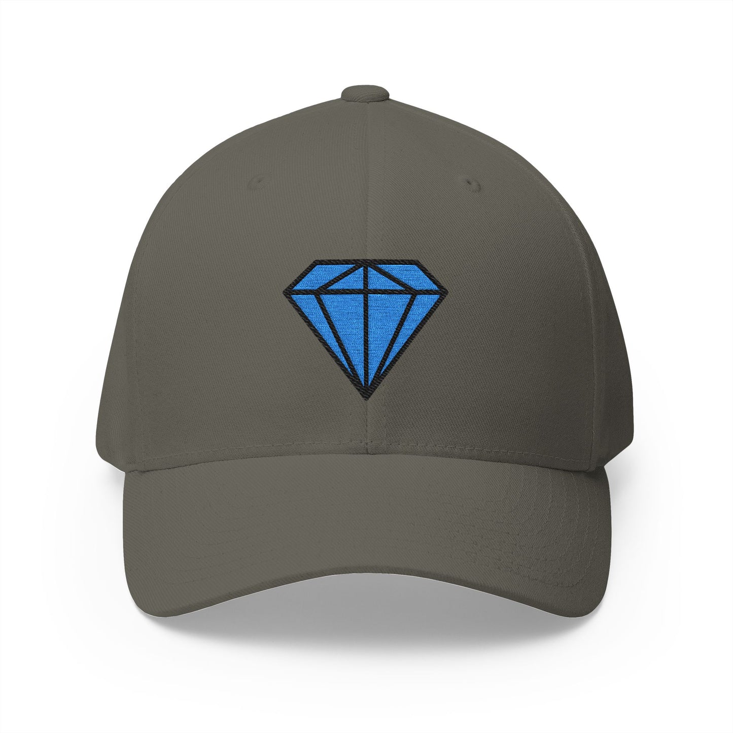 Gem Stone Emoji Olive Cap – Premium by Capmoji