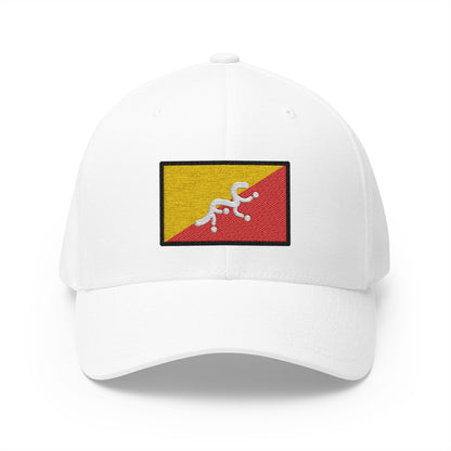 Flag: Bhutan Emoji White Cap – Premium by Capmoji