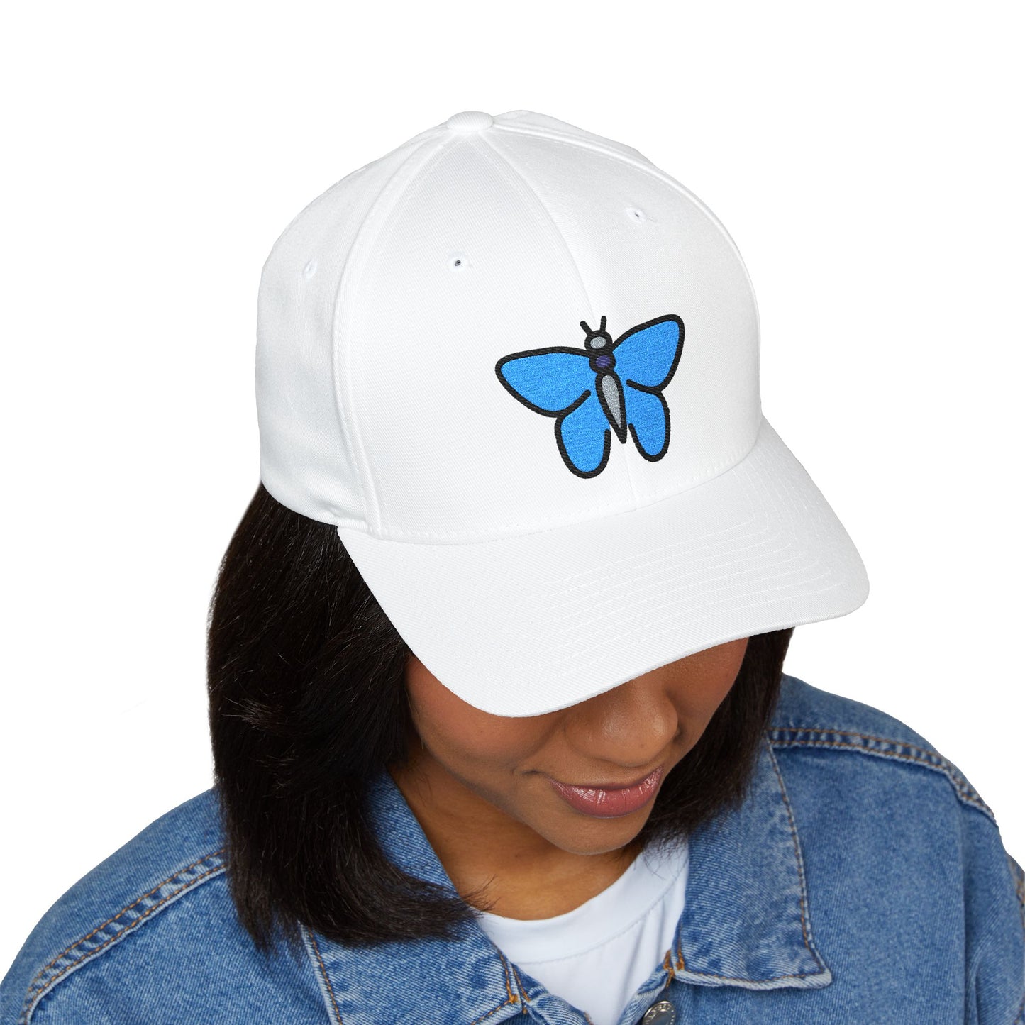 Butterfly Emoji Cap – Premium by Capmoji