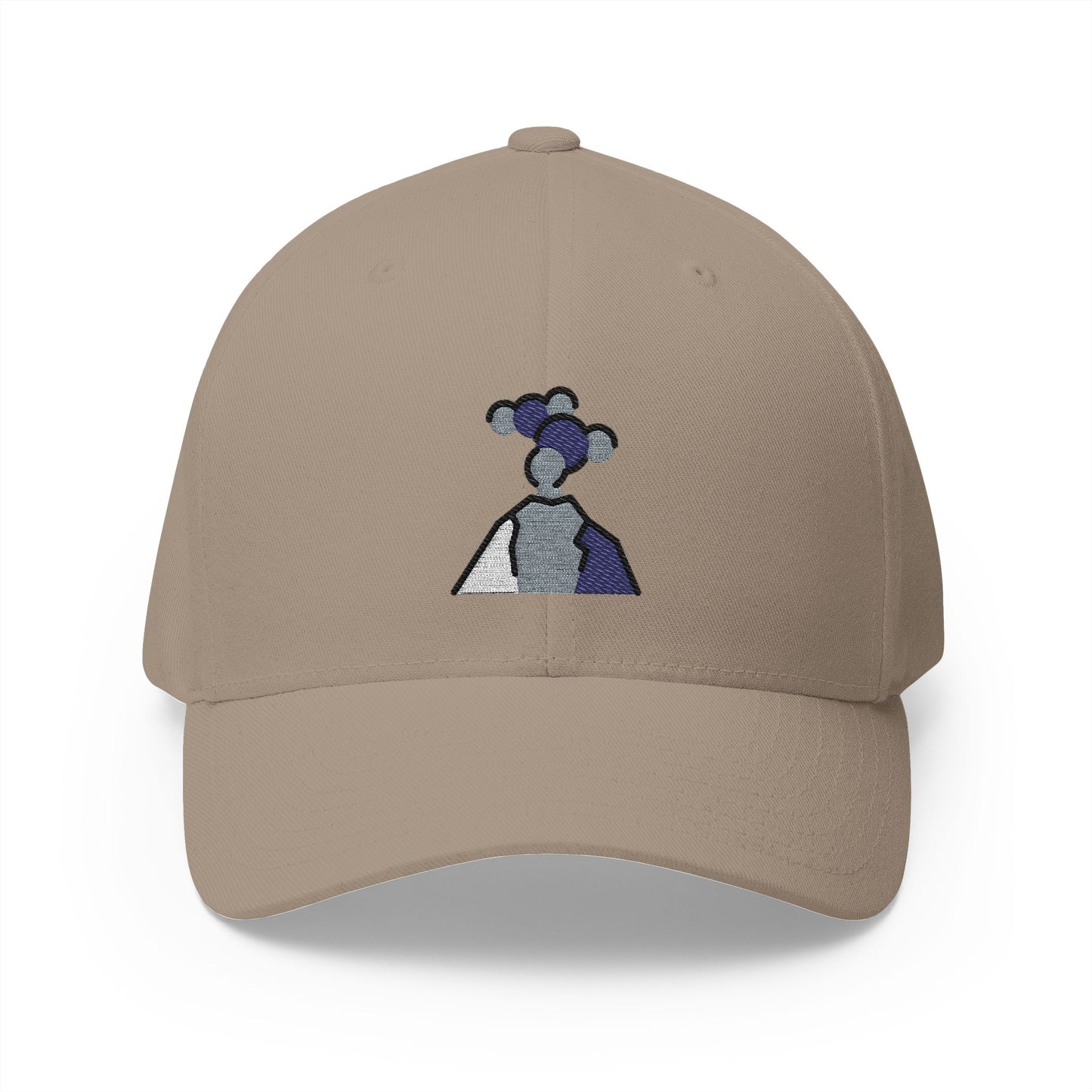Volcano Eruption Emoji Khaki Cap – Premium by Capmoji