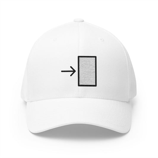 Inbox Emoji White Cap – Premium by Capmoji