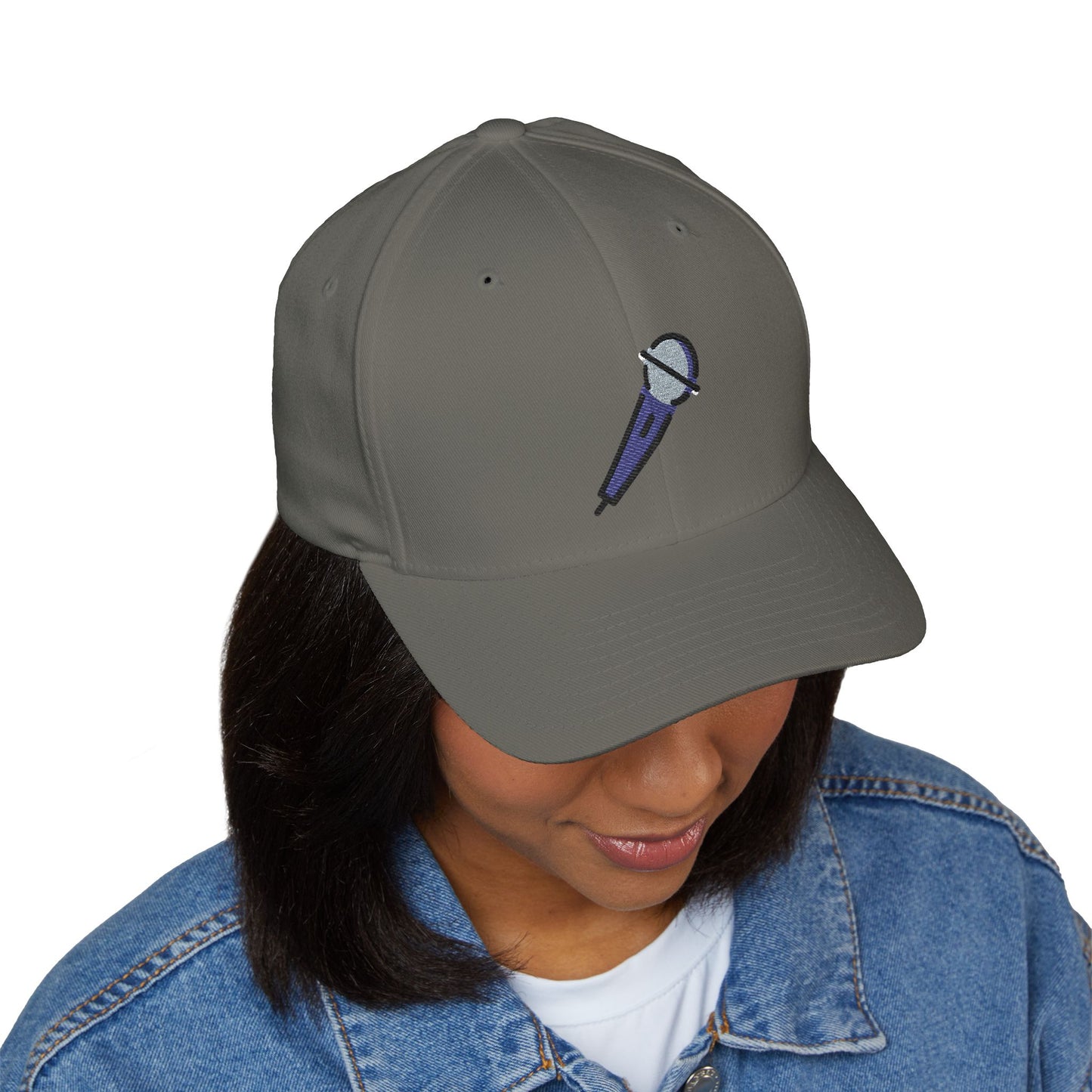 Microphone Emoji Cap – Premium by Capmoji
