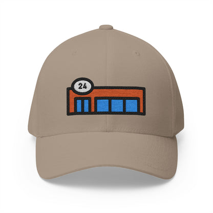 Convenience Store Emoji Khaki Cap – Premium by Capmoji
