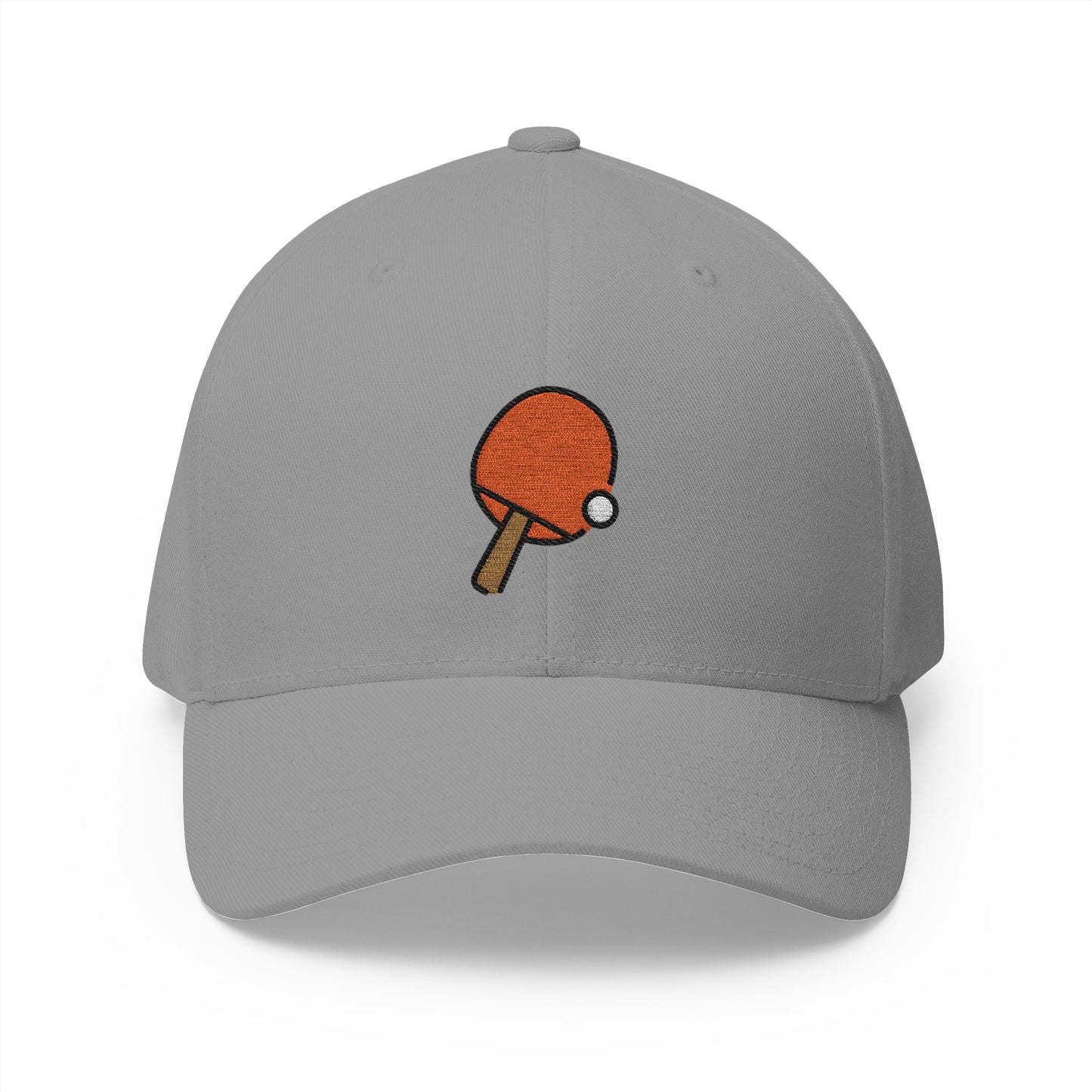 Ping Pong Emoji Grey Cap – Premium by Capmoji