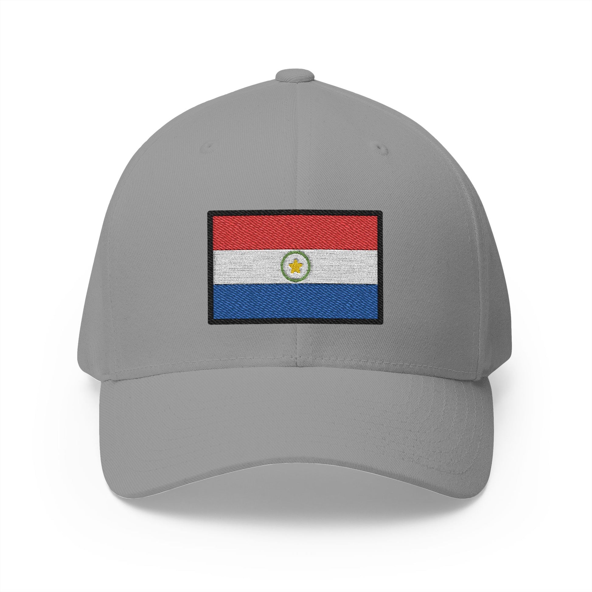 Flag: Paraguay Emoji Grey Cap – Premium by Capmoji