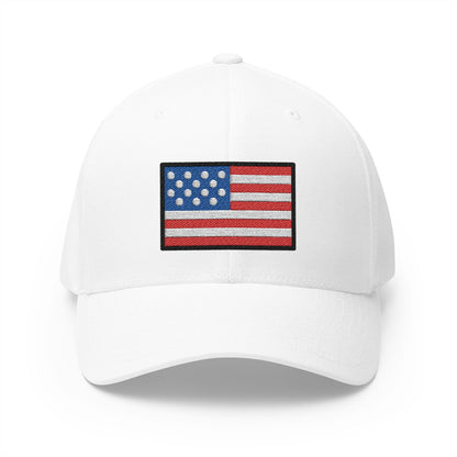 Flag: U.s. Outlying Islands Emoji White Cap – Premium by Capmoji