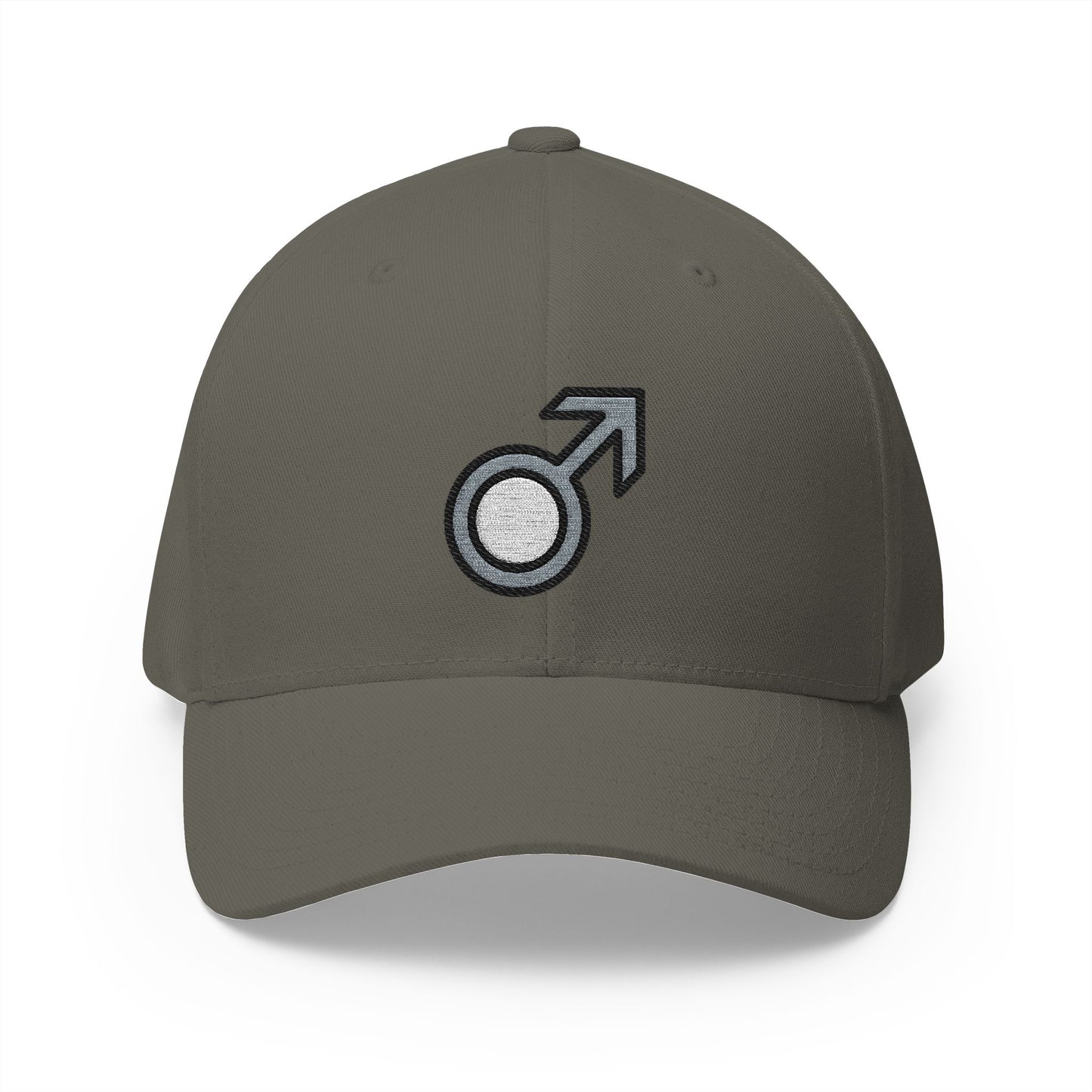 Male Sign Emoji Olive Cap – Premium by Capmoji
