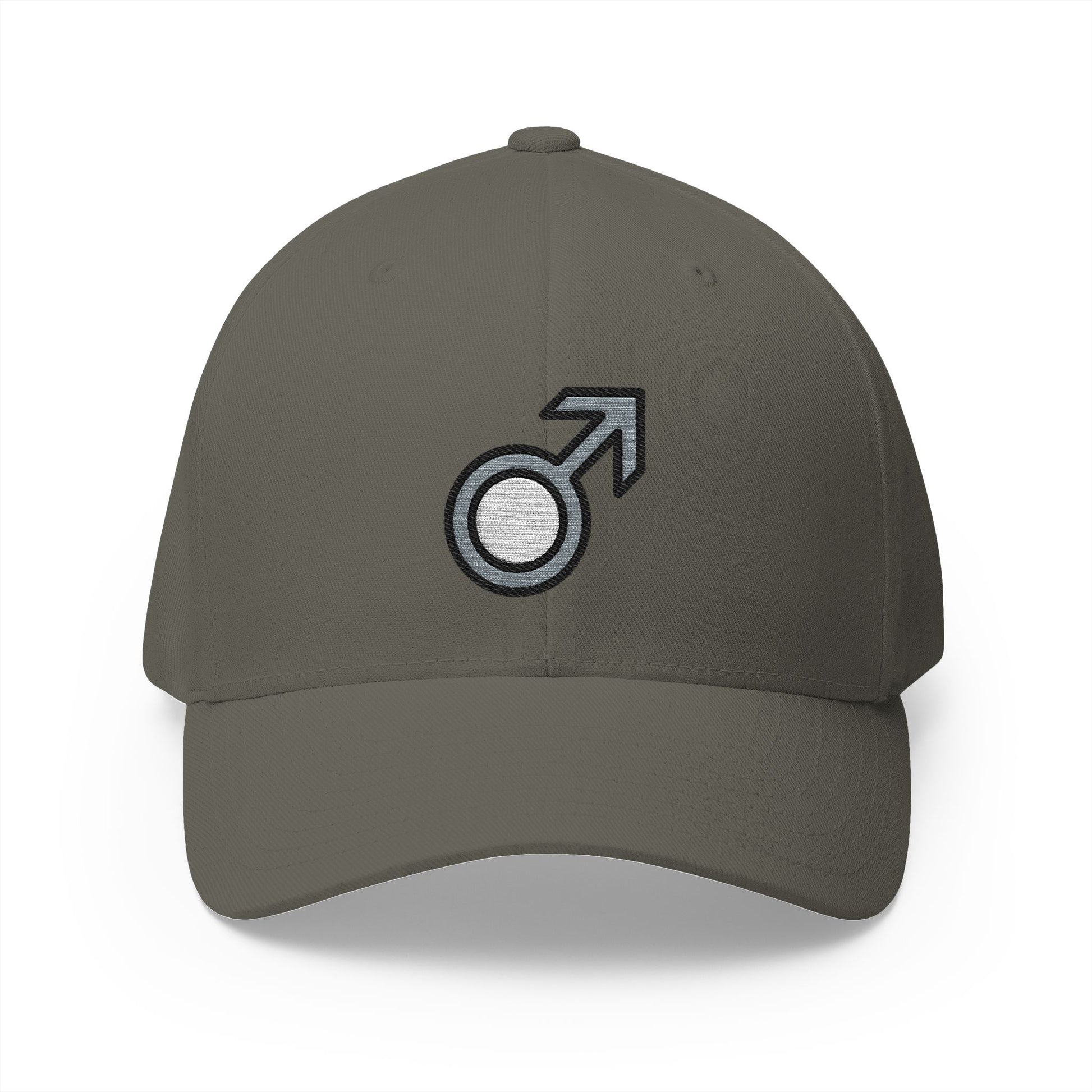 Male Sign Emoji Olive Cap – Premium by Capmoji