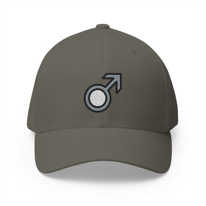 Male Sign Emoji Olive Cap – Premium by Capmoji