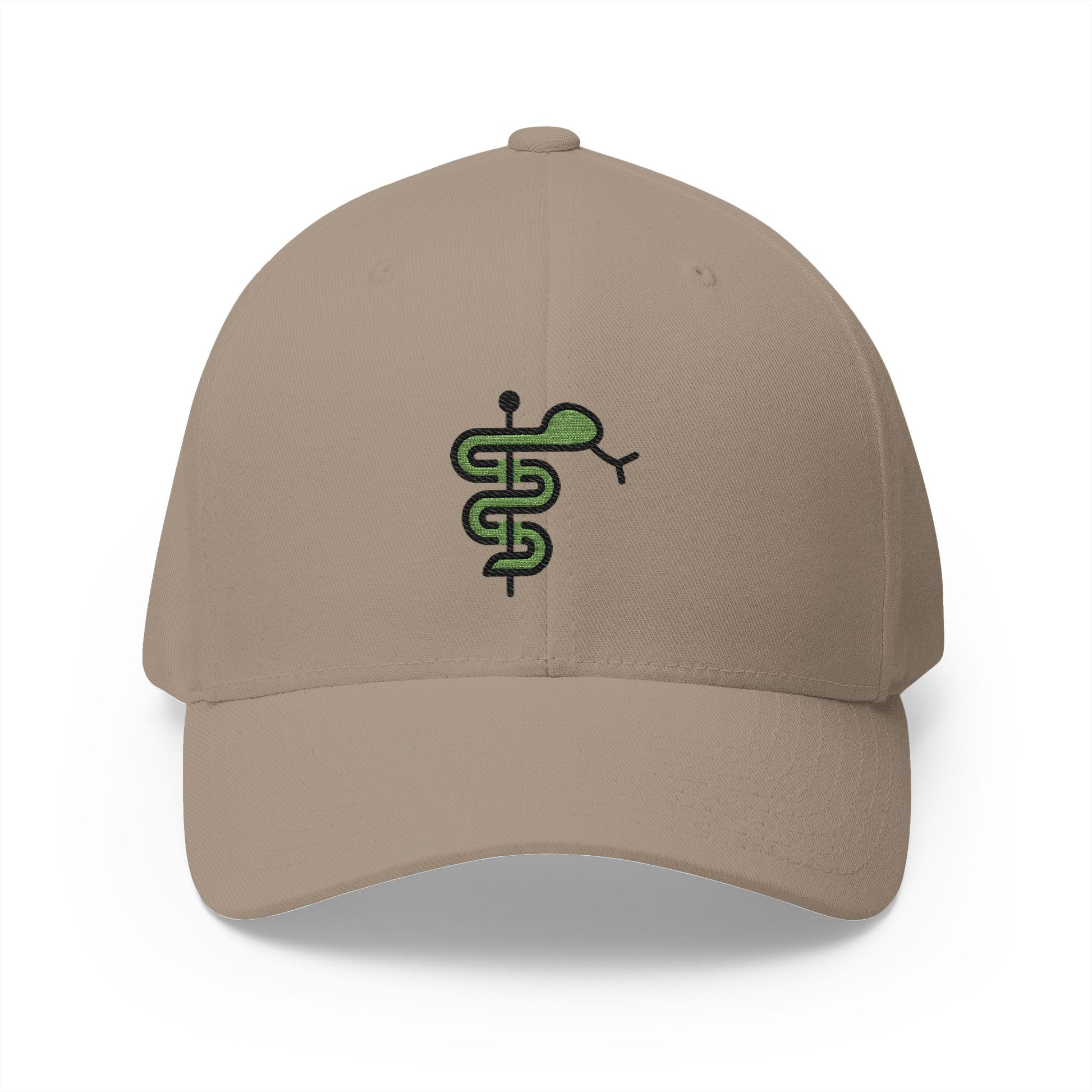 Medical Symbol Emoji Khaki Cap – Premium by Capmoji
