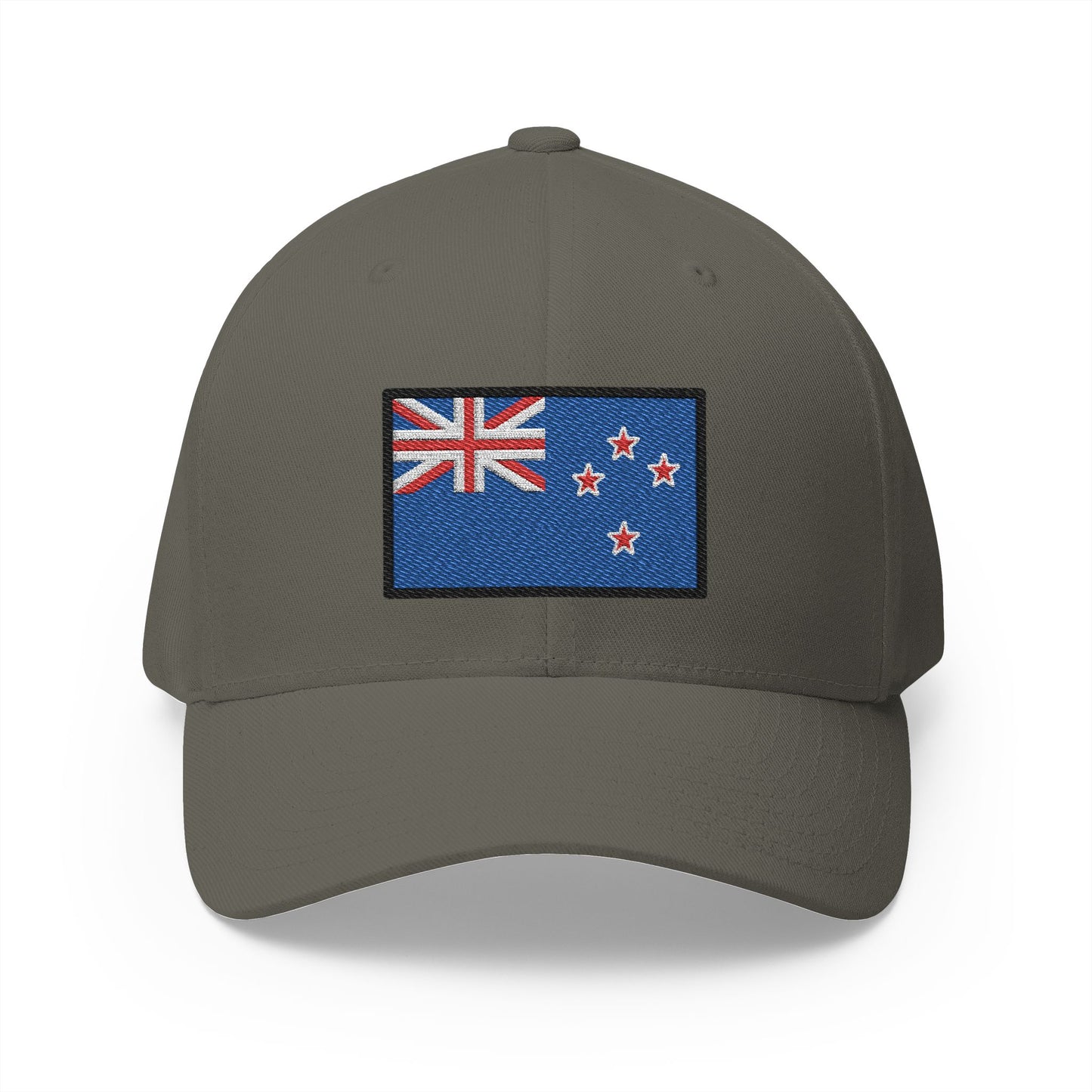 Flag: New Zealand Emoji Olive Cap – Premium by Capmoji